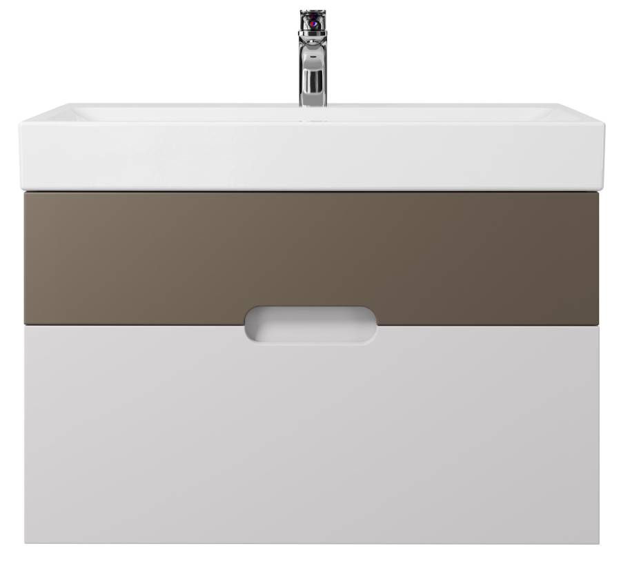 Тумба под раковину Creto Malibu Capuchino Soft 80 Тумба под раковину Creto Malibu Capuchino Soft 80