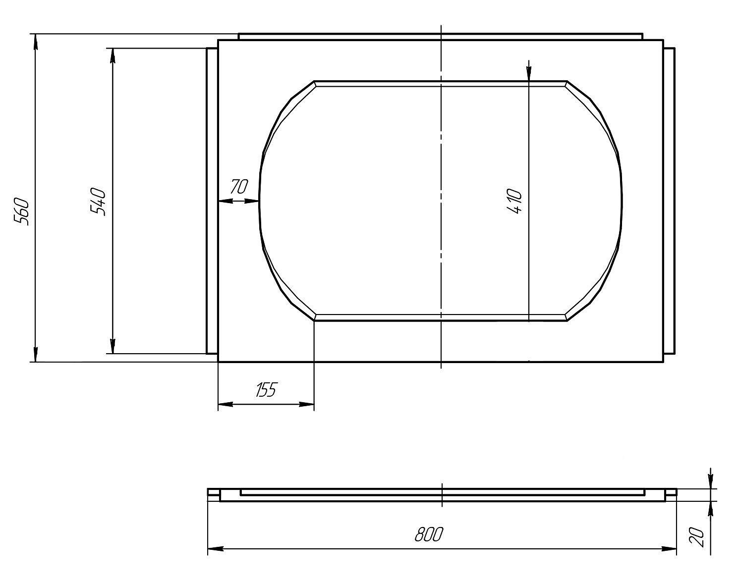 Панель боковая REDDY/KOTTO 80 Панель боковая REDDY/KOTTO 80