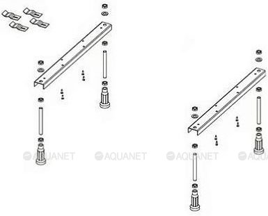 Ножки для душевого поддона Riho Basel 411, 423 - 8 опор POOTSET67 Ножки для душевого поддона Riho Basel 411, 423 - 8 опор POOTSET67