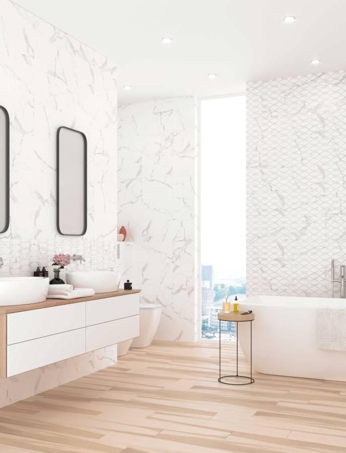 Плитка Purity белый 25х40 Плитка Purity белый 25х40