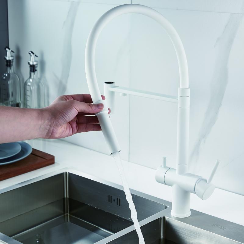 Смеситель для кухни с гибким изливом Shevanik S178 S178C Смеситель для кухни с гибким изливом Shevanik S178 S178C