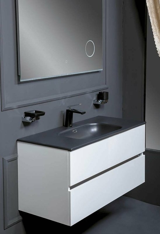 Тумба без раковины Vallessi 80*46cm WHITE 2 полки, 837-080-W Boheme Тумба без раковины Vallessi 80*46cm WHITE 2 полки, 837-080-W Boheme