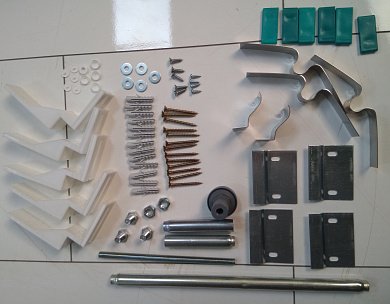 Универсальный установочный комплект CEZARES CZR-SCR-FIX-KIT Универсальный установочный комплект CEZARES CZR-SCR-FIX-KIT