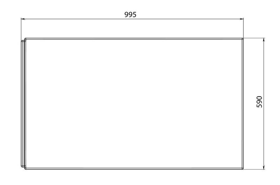 Панель боковая Flat 100 MG L/R Панель боковая Flat 100 MG L/R