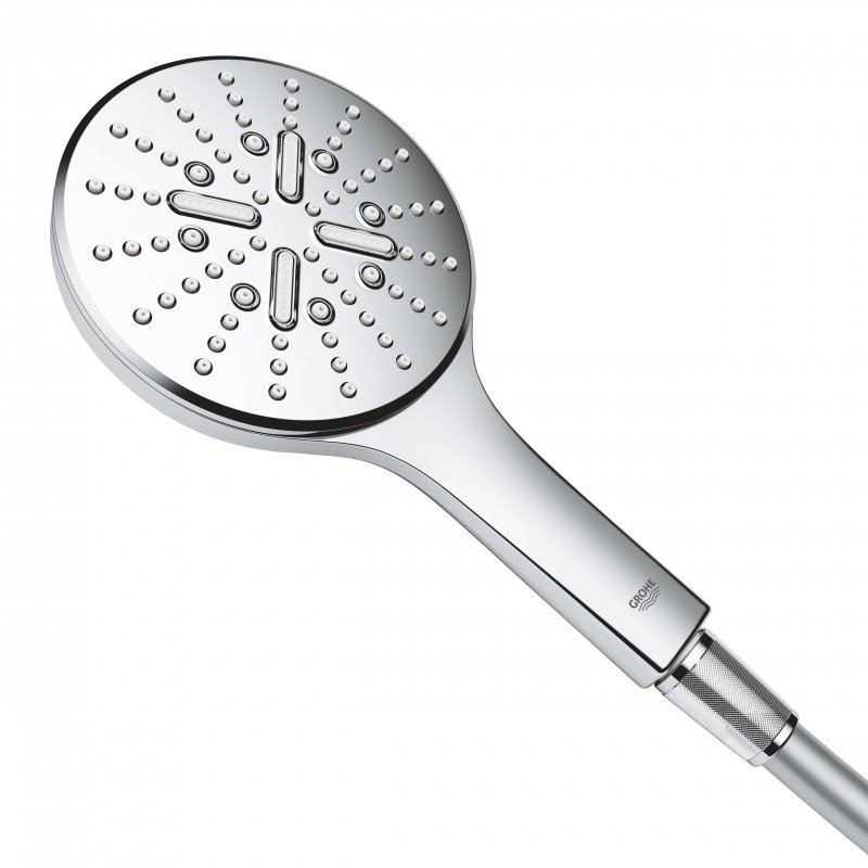 Душ ручной вида струи Grohe Rainshower SmartActive 130 3, хром (26544000) Душ ручной вида струи Grohe Rainshower SmartActive 130 3, хром (26544000)