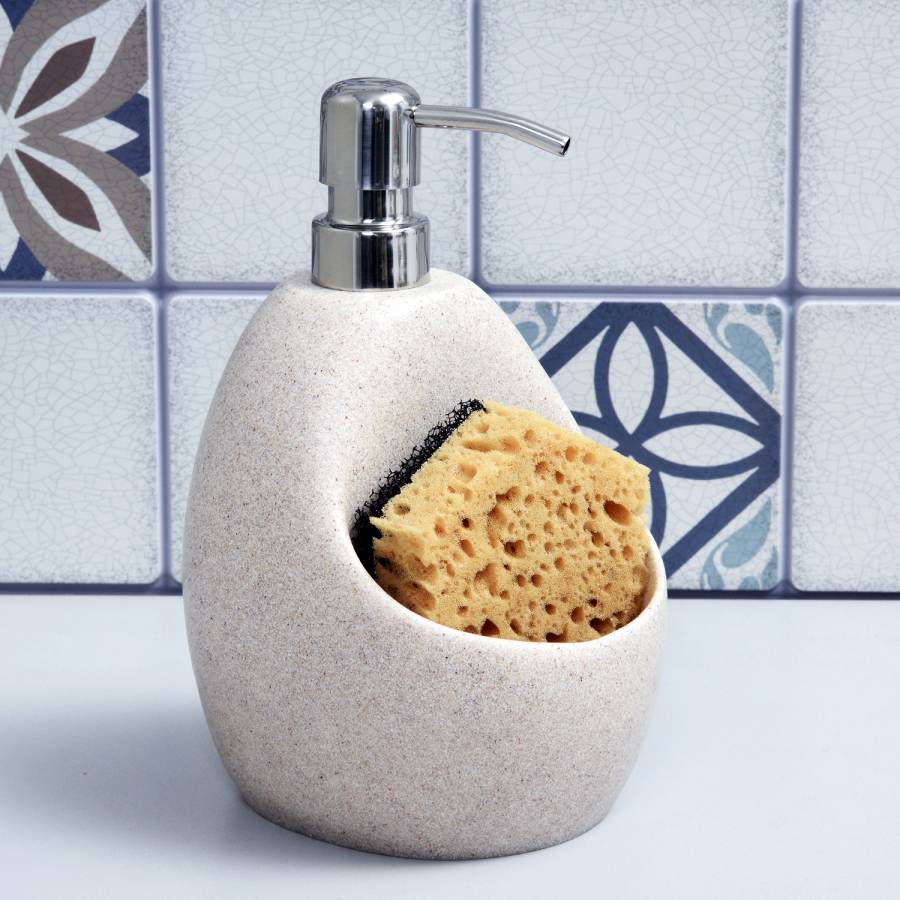 K-8099 Дозатор с емкостью для губки K-8099 Дозатор с емкостью для губки