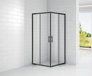 ECO-O-A-2-100-C-NERO Душевой уголок