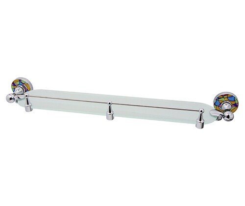 Diemel K-2244 Полка стеклянная с бортиком Diemel K-2244 Полка стеклянная с бортиком