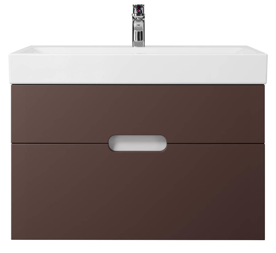Тумба под раковину Creto Malibu Chocolate 80 Тумба под раковину Creto Malibu Chocolate 80