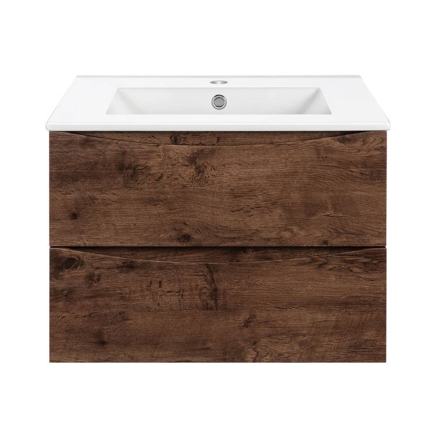 База под керамическую раковину Mia 600 подвесная, 2 выкатных ящика soft close, R.Wood База под керамическую раковину Mia 600 подвесная, 2 выкатных ящика soft close, R.Wood