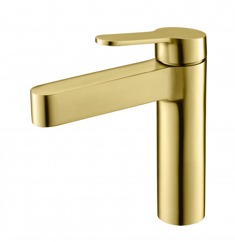 DELTA Смеситель для раковины без донного клапана, нержавеющая сталь, исполнение сатин DEL-LVM-IN DELTA Смеситель для раковины без донного клапана, нержавеющая сталь, исполнение сатин DEL-LVM-IN