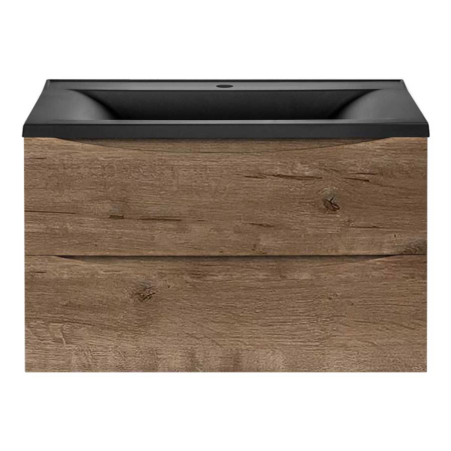 База под раковину Mia 800 подвесная, 2 выкатных ящик soft close, V.Oak База под раковину Mia 800 подвесная, 2 выкатных ящик soft close, V.Oak