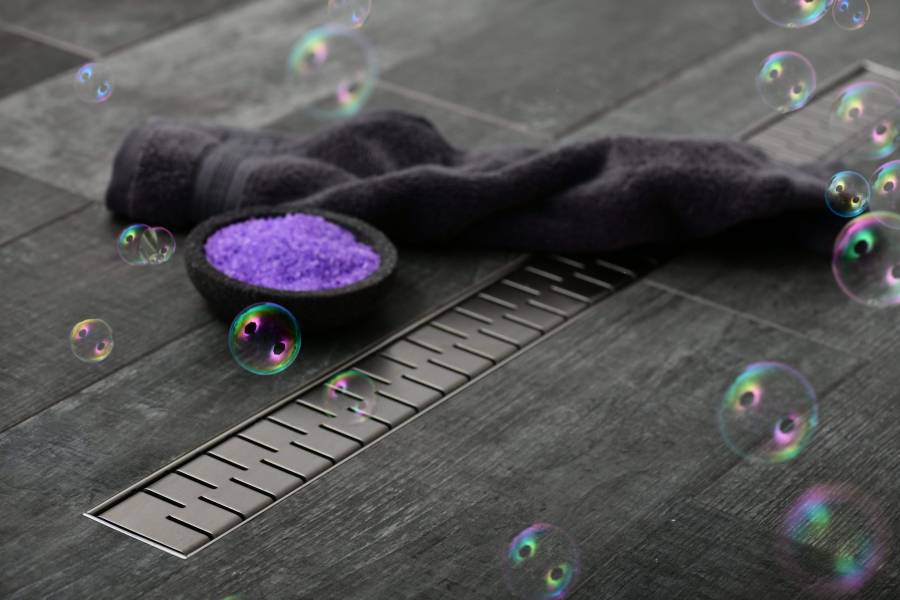 Душевой лоток 35 см Creto Snake CRE-350 SH с решеткой, хром Душевой лоток 35 см Creto Snake CRE-350 SH с решеткой, хром