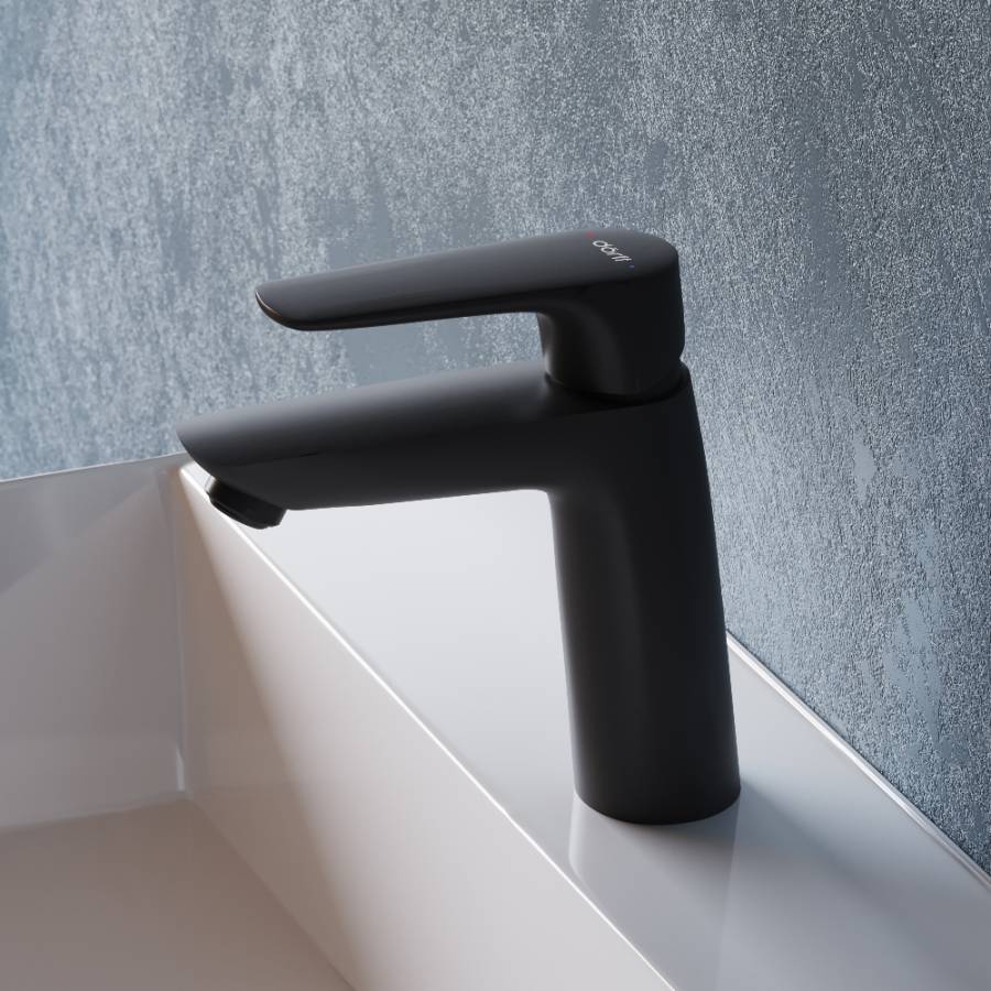 D40102122 Prime Смеситель для умывальника, черный D40102122 Prime Смеситель для умывальника, черный