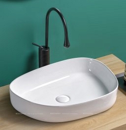Раковина керамическая накладная BB1435, 550x400x140 Раковина керамическая накладная BB1435, 550x400x140