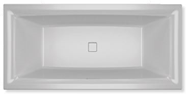 Акриловая ванна  STILL SQUARE 170x75 RIHO FALL