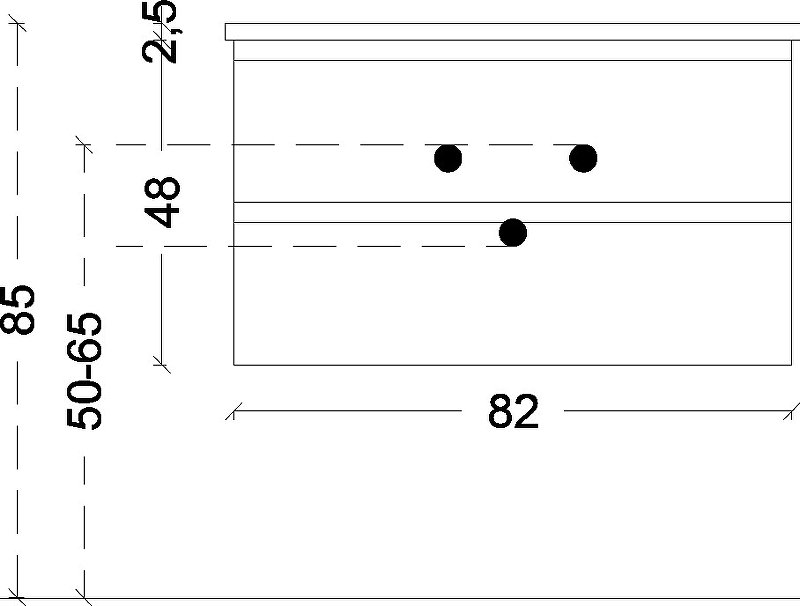 Тумба CAPOLDA 85 light wood 849-085-LW Boheme Тумба CAPOLDA 85 light wood 849-085-LW Boheme