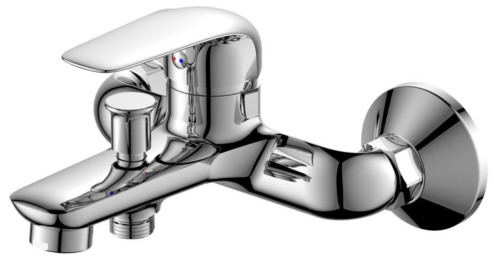 Смеситель для ванны/душа Orange Iris M41-100cr с душевым набором Смеситель для ванны/душа Orange Iris M41-100cr с душевым набором
