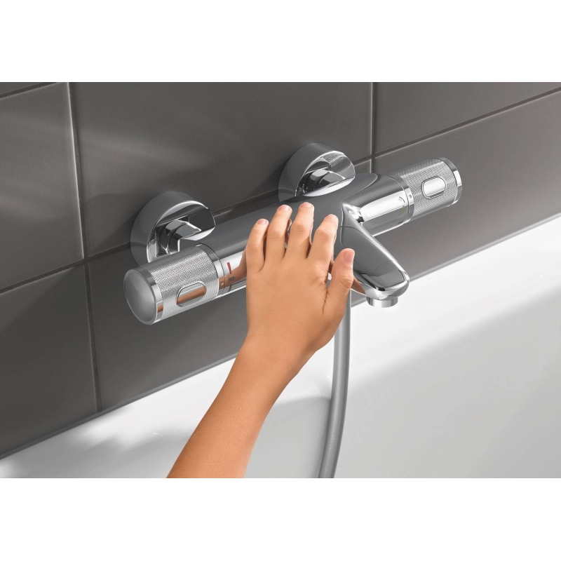 34830000 GROHE Grohtherm 1000 Performance Pro Термостат для ванны внешнего монтажа 1/2", хром (замена 34779000) 34830000 GROHE Grohtherm 1000 Performance Pro Термостат для ванны внешнего монтажа 1/2", хром (замена 34779000)