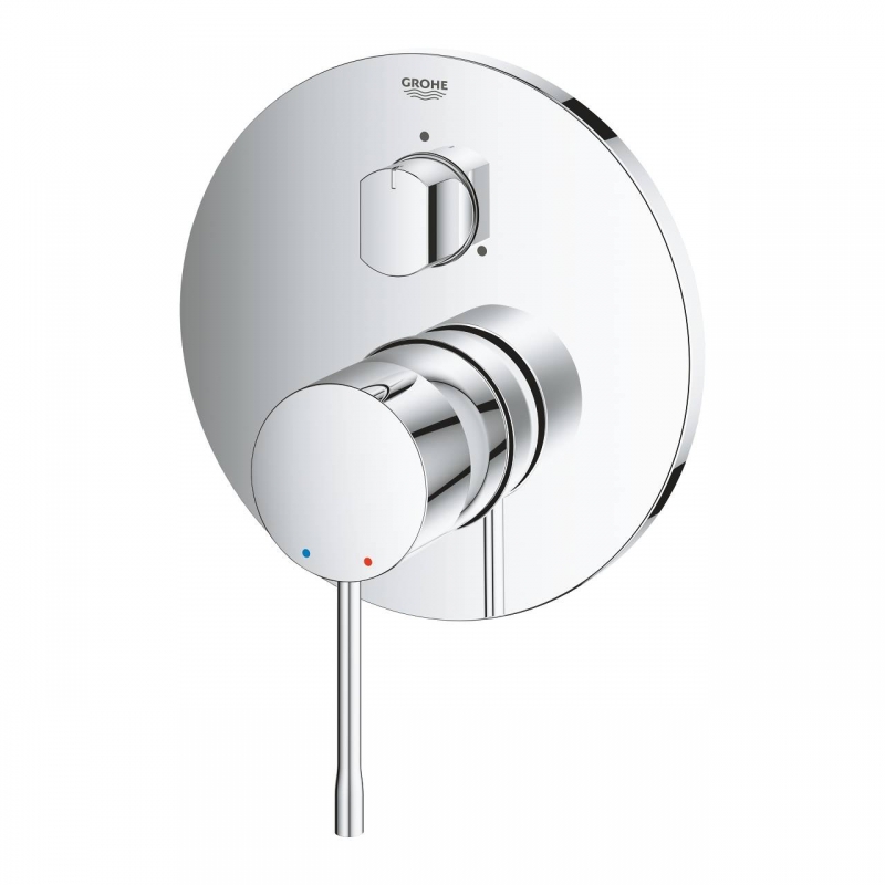 Смеситель для ванны Grohe Essence встраиваемый без излива хром (24092001) Смеситель для ванны Grohe Essence встраиваемый без излива хром (24092001)