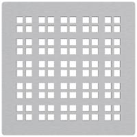 Решетка для cливных трапов из нержавеющей стали 102×102 мм, нержавеющая сталь Решетка для cливных трапов из нержавеющей стали 102×102 мм, нержавеющая сталь