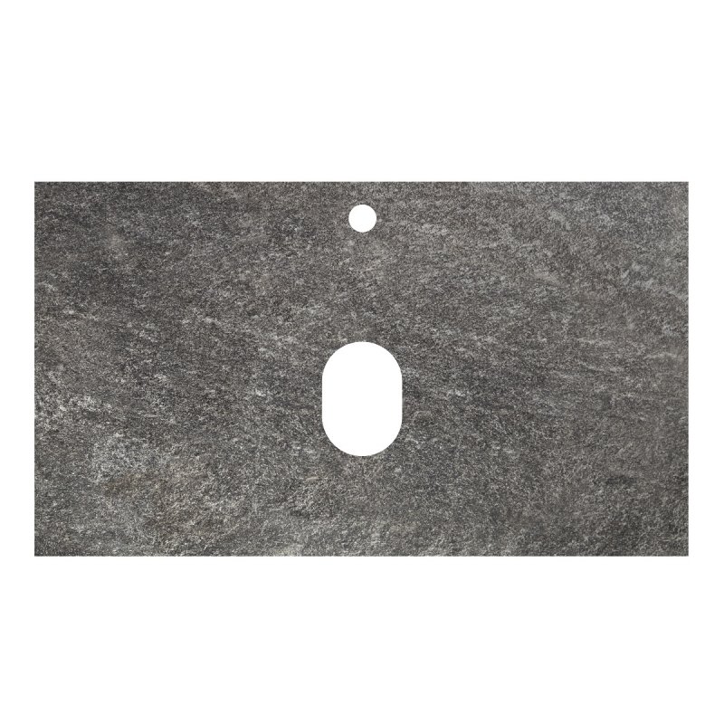 KEP-80-CEM-W0 Столешница из керамогранита без отверстия под смеситель 816x468x10 Исполнение: Cemento  KEP-80-CEM-W0 Столешница из керамогранита без отверстия под смеситель 816x468x10 Исполнение: Cemento