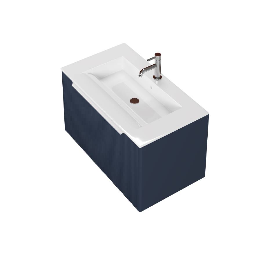 Тумба под раковину Creto Luna Blue 80 см 17-Bl80B Тумба под раковину Creto Luna Blue 80 см 17-Bl80B