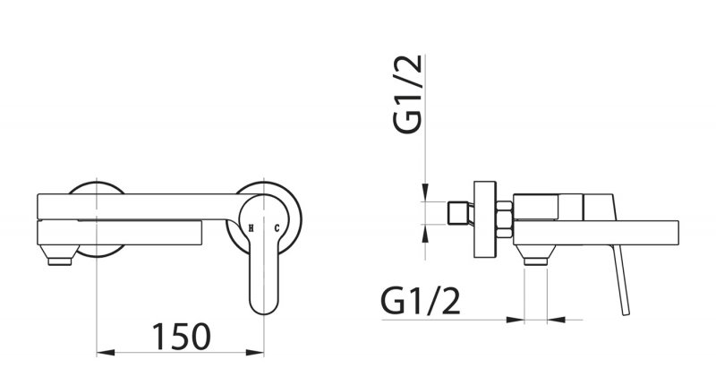 DELTA Смеситель для ванны с поворотным изливом, нержавеющая сталь, исполнение сатин DEL-VASM-IN DELTA Смеситель для ванны с поворотным изливом, нержавеющая сталь, исполнение сатин DEL-VASM-IN