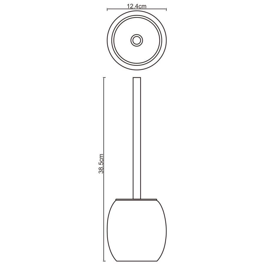 Ruwer K-6727 Щетка для унитаза Ruwer K-6727 Щетка для унитаза