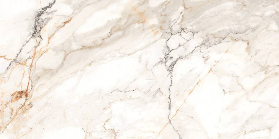 Керамогранит K16_6 Calacatta Borgini Белый (120смх60смх9,5мм) (2шт_1,44м2)  структурный, м2 Керамогранит K16_6 Calacatta Borgini Белый (120смх60смх9,5мм) (2шт_1,44м2)  структурный, м2