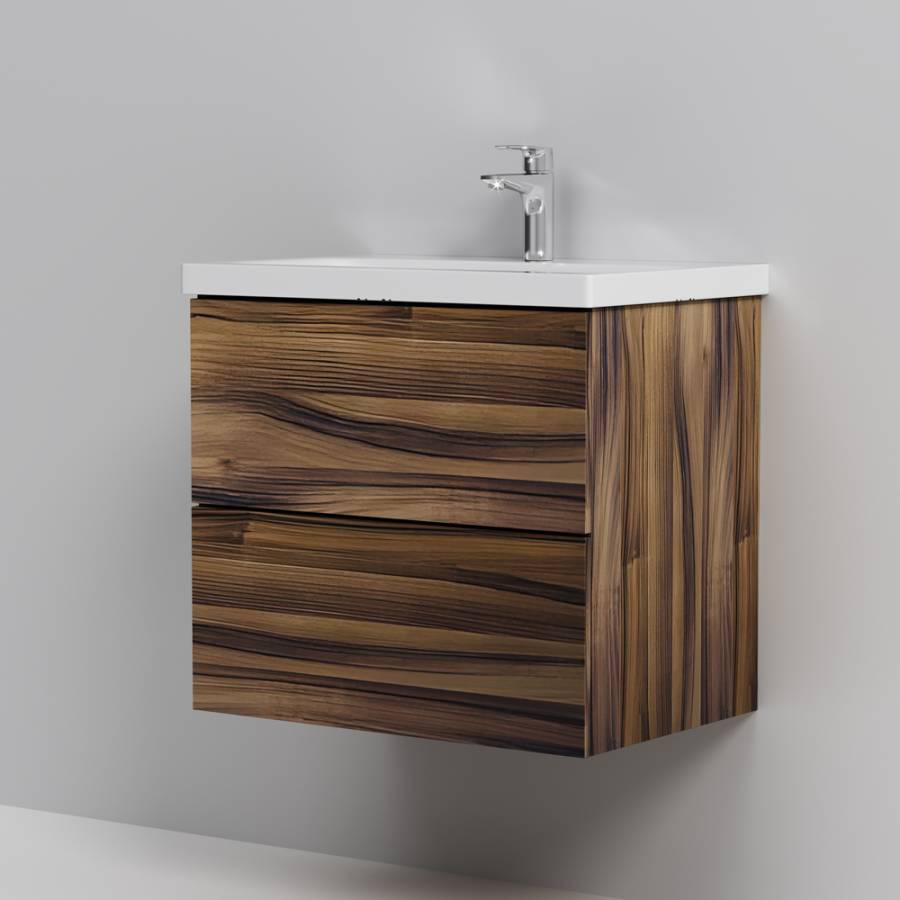 База под раковину, подвесная, 60 см, 2 ящика, орех M90FHX0602HF База под раковину, подвесная, 60 см, 2 ящика, орех M90FHX0602HF