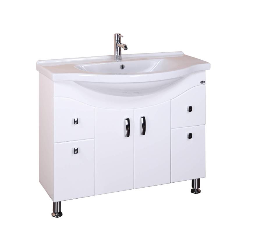 Тумба Onika Эльбрус 100 напольная, белая (ум. Эльбрус 100) Тумба Onika Эльбрус 100 напольная, белая (ум. Эльбрус 100)