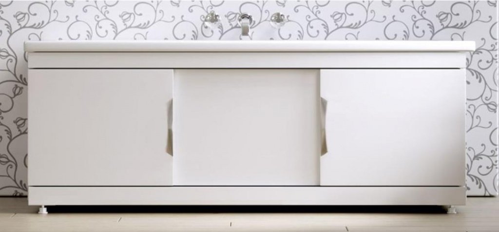 Фронтальная панель для ванны раздвижная Aquanet Vita 150 белый Фронтальная панель для ванны раздвижная Aquanet Vita 150 белый