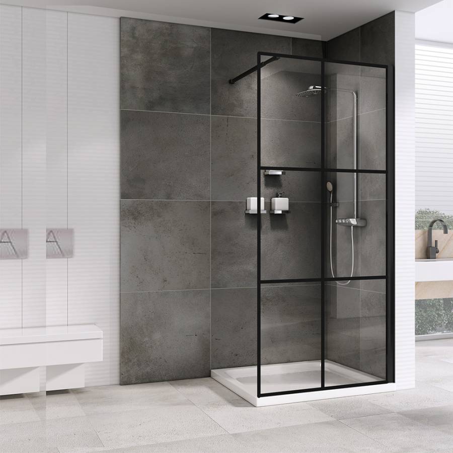 Душевая перегородка ABBER Immer Offen AG62100B8 Душевая перегородка ABBER Immer Offen AG62100B8