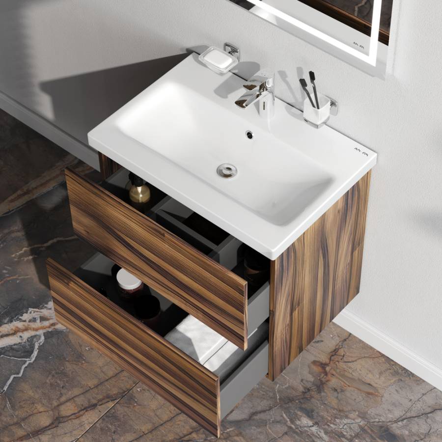 База под раковину, подвесная, 60 см, 2 ящика, орех M90FHX0602HF База под раковину, подвесная, 60 см, 2 ящика, орех M90FHX0602HF