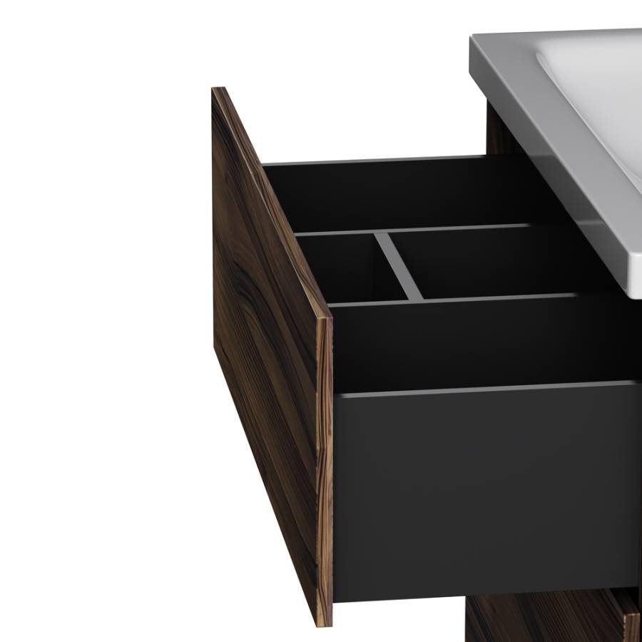 База под раковину, напольная, 75 см, 2 ящика, орех M90FSX0752HF База под раковину, напольная, 75 см, 2 ящика, орех M90FSX0752HF