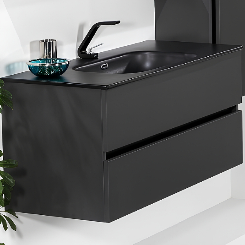 Тумба без раковины Vallessi 140*46cm АНТРАЦИТ мат 4 полки 837-140-A matt Boheme Тумба без раковины Vallessi 140*46cm АНТРАЦИТ мат 4 полки 837-140-A matt Boheme