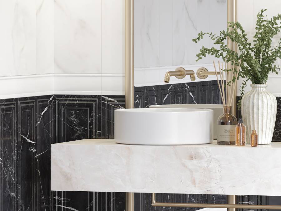 Плитка Meissen Keramik Gatsby белый 25x75 GTU051 Плитка Meissen Keramik Gatsby белый 25x75 GTU051