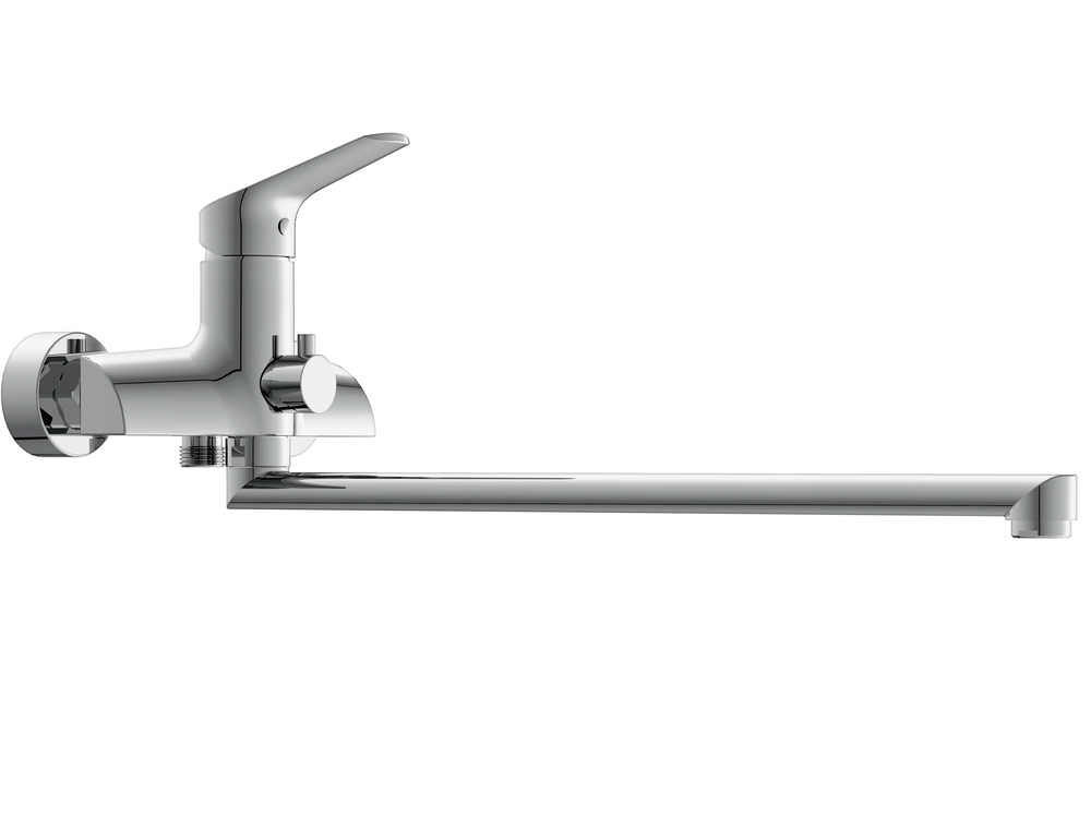 Смеситель для ванны FLAVIS с длинным изливом Смеситель для ванны FLAVIS с длинным изливом