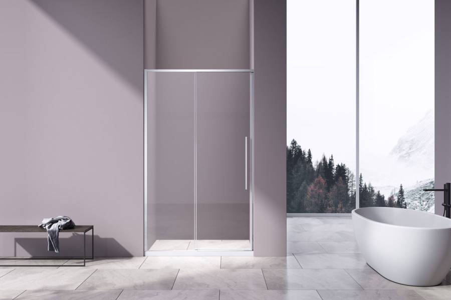 Душевая дверь Slim-N VDS-4SN100CL, 1000, хром, стекло прозрачное Душевая дверь Slim-N VDS-4SN100CL, 1000, хром, стекло прозрачное