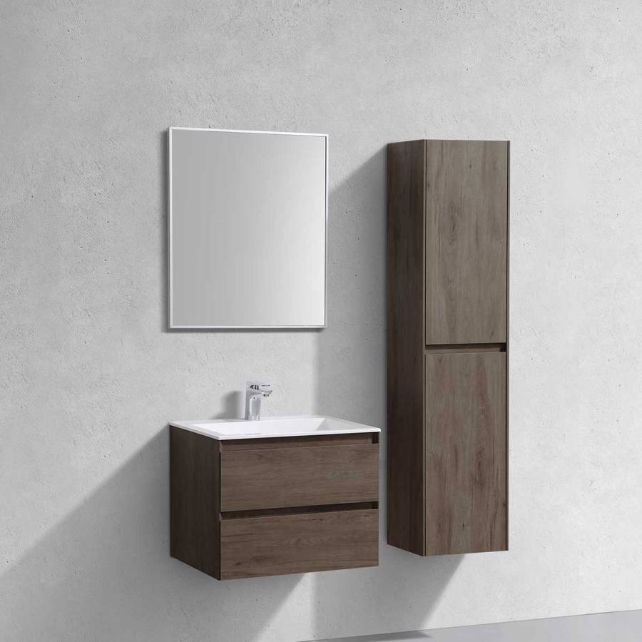 База под раковину Luka 600 подвесная, 2 выкатных ящика soft-close, R.Oak База под раковину Luka 600 подвесная, 2 выкатных ящика soft-close, R.Oak