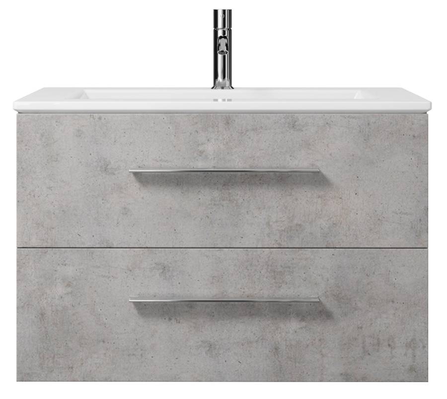 Тумба под раковину Creto Ares 80 серый Тумба под раковину Creto Ares 80 серый
