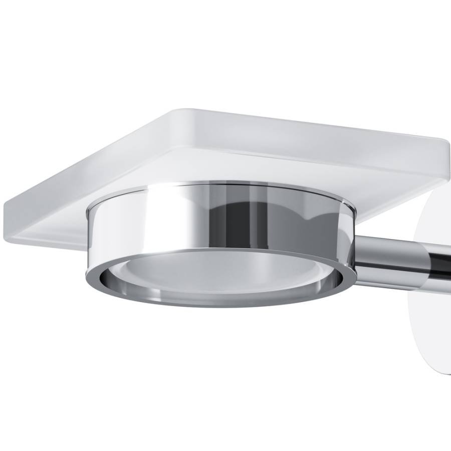 A85A34200 X-Joy, Стеклянная мыльница с настенным держателем, хром A85A34200 X-Joy, Стеклянная мыльница с настенным держателем, хром