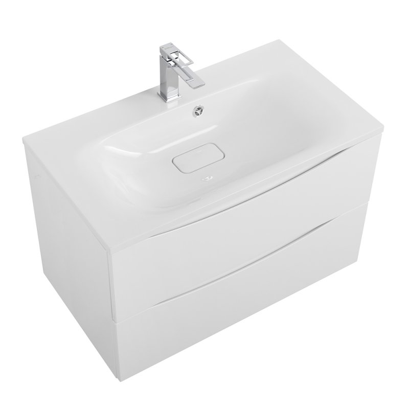 Раковина из литьевого мрамора BelBagno BB800/450-LV-MR-AST Раковина из литьевого мрамора BelBagno BB800/450-LV-MR-AST