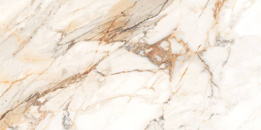 Керамогранит K16_6 Calacatta Borgini Белый (120смх60смх9,5мм) (2шт_1,44м2)  структурный, м2 Керамогранит K16_6 Calacatta Borgini Белый (120смх60смх9,5мм) (2шт_1,44м2)  структурный, м2