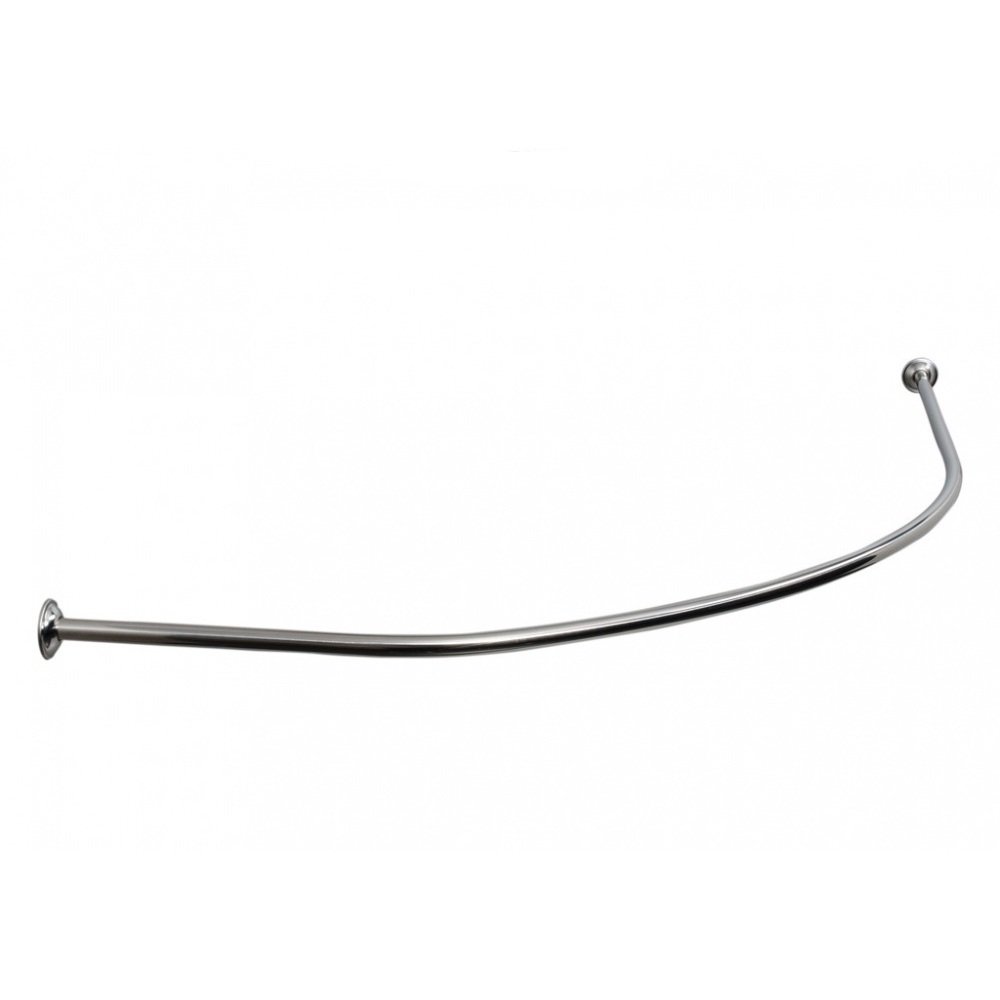 Карниз для ванны Aquanet Atlanta полукруглый 150x90 хром Карниз для ванны Aquanet Atlanta полукруглый 150x90 хром