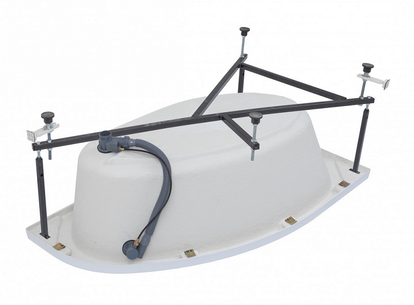 Каркас сварной для акриловой ванны Aquanet Mia140x80 L/R Каркас сварной для акриловой ванны Aquanet Mia140x80 L/R