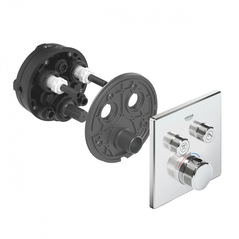 Термостат для душа Grohe Grohtherm SmartControl 29124000 хром Термостат для душа Grohe Grohtherm SmartControl 29124000 хром