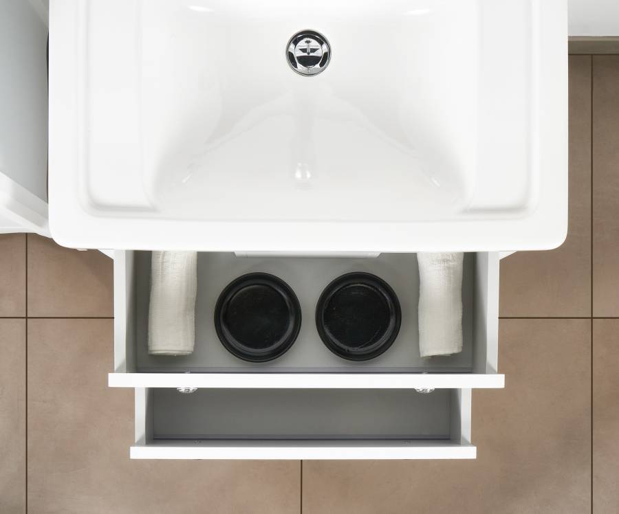 Тумба под раковину Creto Viva White 85 Тумба под раковину Creto Viva White 85