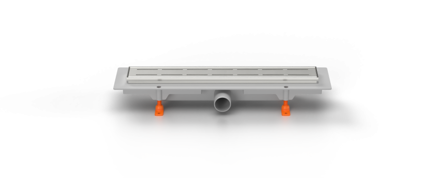 Душевой лоток 35 см Creto Walkway CRE-350 WH с решеткой, хром Душевой лоток 35 см Creto Walkway CRE-350 WH с решеткой, хром